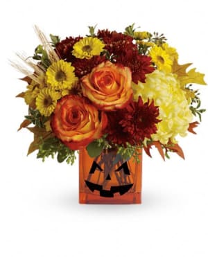 Halloween Glow Flower Bouquet