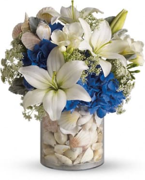 Everything''s Beachy Flower Bouquet