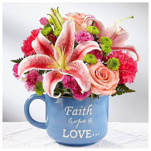 Be Blessed Bouquet - VASE INCLUDED Flower Bouquet