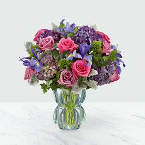 Lavender Luxe Luxury Bouquet - Vase Included Flower Bouquet