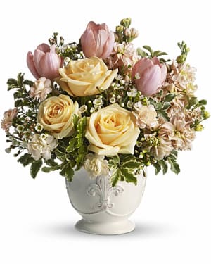 Teleflora's Peaches and Dreams
 Flower Bouquet