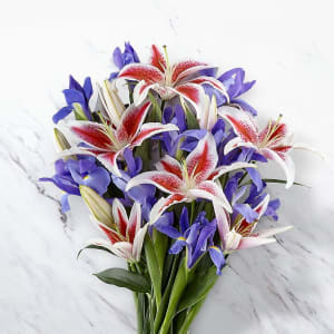 Belle of the Ball Bouquet with Vase Flower Arrangement Belle of the Ball Bouquet with Vase Flower Bouquet