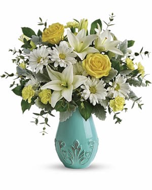 Teleflora's Aqua Dream Bouquet
 Flower Bouquet