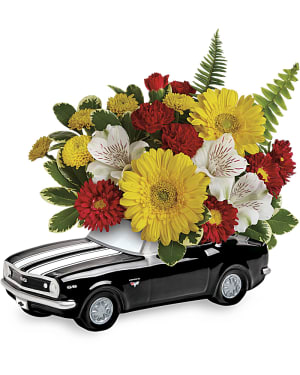 Teleflora's '67 Chevy Camaro Bouquet
 Flower Bouquet