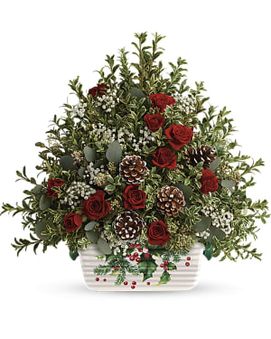 Teleflora's Warmest Winter Tree Flower Bouquet