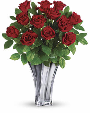 Teleflora's Flawless Romance Bouquet Flower Bouquet