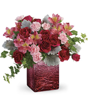 Teleflora's Ooh La Ombre Bouquet Flower Bouquet