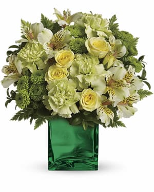 Teleflora's Emerald Elegance Bouquet Flower Bouquet