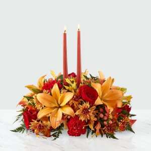 Bright Autumn™ Centerpiece  Flower Bouquet