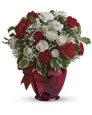Holiday Splendor Flower Arrangement Holiday Splendor Flower Bouquet
