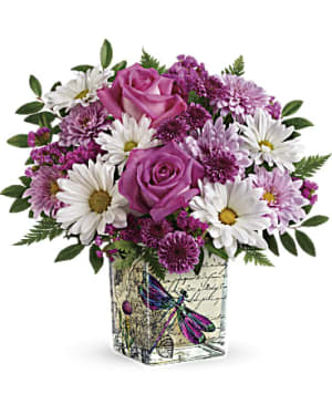 Teleflora's Wildflower In Flight Bouquet Flower Bouquet