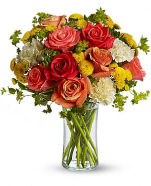 Citrus Kissed Flower Bouquet