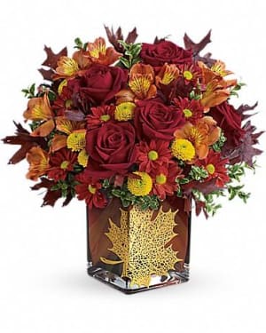 Teleflora's Maple Leaf Bouquet
 Flower Bouquet