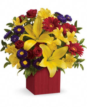 Summer Brights Flower Arrangement Summer Brights Flower Bouquet