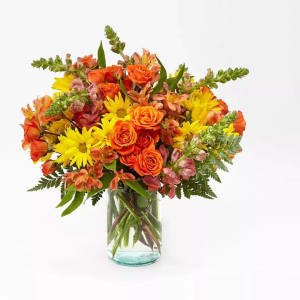 Warm Amber Bouquet Flower Bouquet