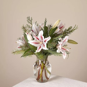 Original Candy Cane Lily Bouquet Flower Bouquet