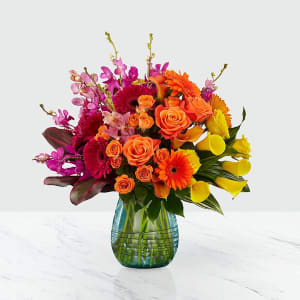 Beyond Brilliant Luxury Bouquet - Vase Included Flower Bouquet