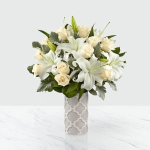 Pure Opulence Luxury Bouquet - Vase Included Flower Bouquet