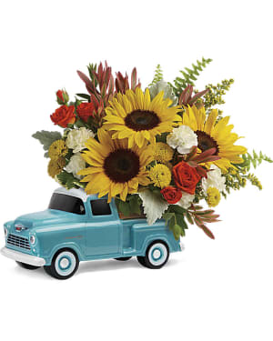 Teleflora's Chevy Pickup Bouquet
 Flower Bouquet