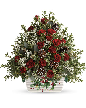 Teleflora's Warmest Winter Tree Flower Bouquet