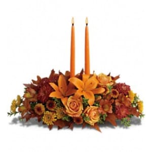 Family Gathering Centerpiece Flower Bouquet