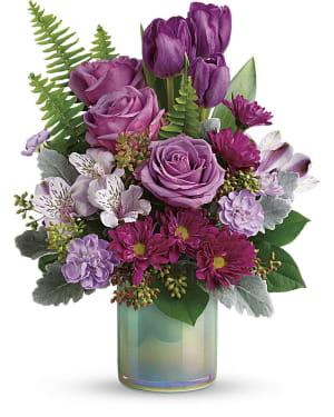 Teleflora's Art Glass Garden Bouquet