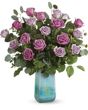 Teleflora's Watercolor Roses Bouquet
 Flower Bouquet