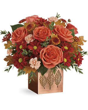 Teleflora's Copper Petals Bouquet Flower Bouquet