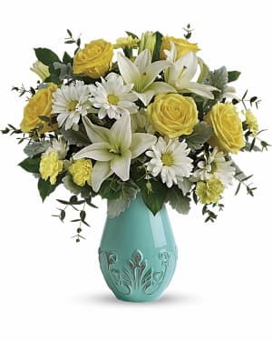 Teleflora's Aqua Dream Bouquet Flower Bouquet