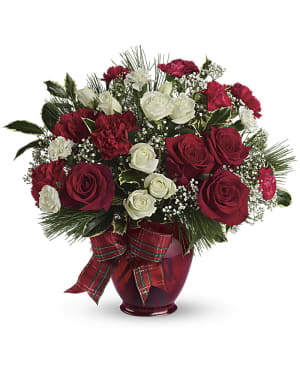 Holiday Splendor Flower Arrangement Holiday Splendor Flower Bouquet