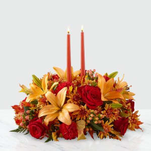 Bright Autumn™ Centerpiece Flower Bouquet