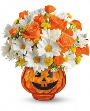 Happy Halloween Flower Bouquet