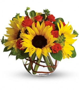 Sunny Sunflowers Flower Bouquet