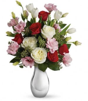 Love Forever Bouquet with Red Roses Flower Bouquet