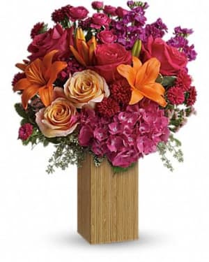 Fuchsia Fantasy Flower Bouquet