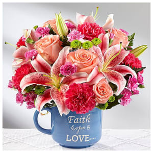 Be Blessed Bouquet - VASE INCLUDED Flower Bouquet