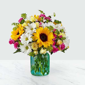 Sunlit Meadows Bouquet - Deluxe Flower Bouquet