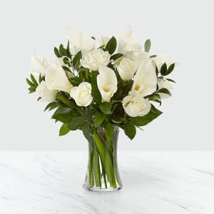 Endless Elegance Bouquet - Vase Included Flower Bouquet