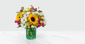 Sunlit Meadows Bouquet - Premium Flower Bouquet