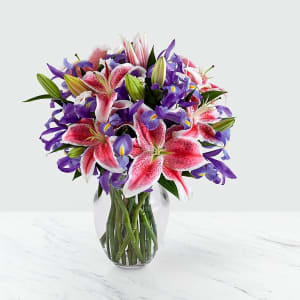 Belle of the Ball Bouquet with Vase Flower Arrangement Belle of the Ball Bouquet with Vase Flower Bouquet