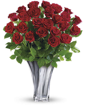 Teleflora's Flawless Romance Bouquet Flower Bouquet