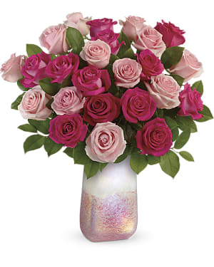 Teleflora's Rose Quartz Kisses Bouquet Flower Bouquet