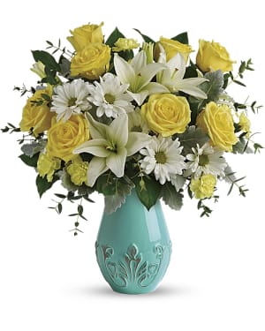 Teleflora's Aqua Dream Bouquet Flower Bouquet