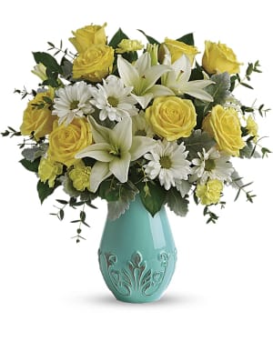 Teleflora's Aqua Dream Bouquet
 Flower Bouquet