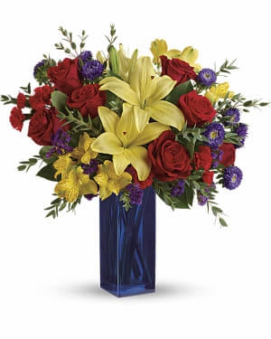 Teleflora's Flying Colors Bouquet
 Flower Bouquet