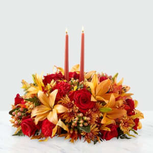 Bright Autumn™ Centerpiece Flower Bouquet