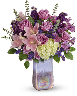 Purple Swirls Bouquet