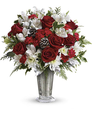 Teleflora's Timeless Cheer Bouquet Flower Bouquet