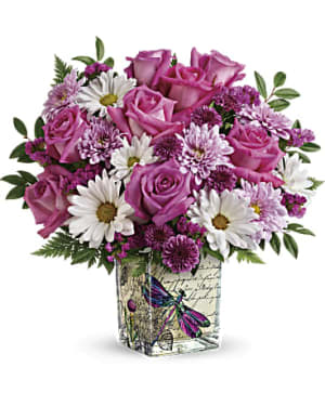 Teleflora's Wildflower In Flight Bouquet Flower Bouquet