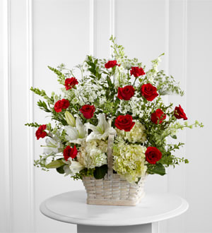 The FTD In Loving Memory(tm) Arrangement Flower Bouquet